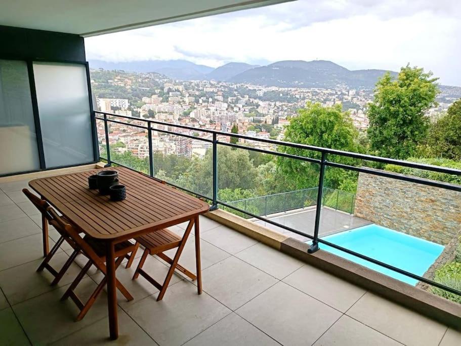Pessicart - T2 Avec Terrasse - Residence Avec Piscine Ніцца Екстер'єр фото